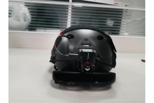 High Performance Infrared Temperature Measuring Helmet 17μM Pixel Pitch