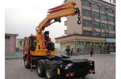China heavy Duty CCS Folding Boom 16t Lorry Mounted Crane supplier