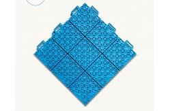 China 25cm Length Outdoor Sports Interlocking Tiles Elasticity PP Floating Floor supplier