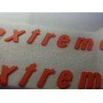 Normal Ink Of High Density Heat Transfer Clothing Labels Customized Shape