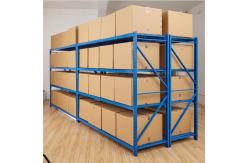 China Boltless Medium Duty Storage Rack Shelving Unit , Industrial Long Span Shelving Racks supplier