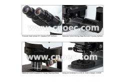 China Trinocular Head Compound Optical Microscope Motorized Auto Focus Microscope A12.1026 supplier