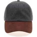 100% Wool Trucker Baseball Caps Six Panel Blank Pattern for sale