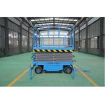 100-550Kg Capacity Warehouse Storage Cargo Hydraulic Electric Scissor Lift Platform for sale