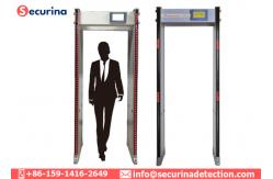 China Waterproof Metal Detector Body Scanner Walk Through Security Check With CE Approval supplier