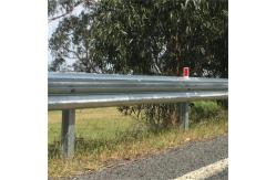 China Roadway Safety Wave Beam Barrier Highway Guardrail Barrier Terminal W-beam Guardrail supplier