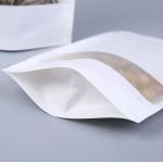 Personalized Recyclable Food Plastic Paper Stand Up Pouch With Custom Logo for sale