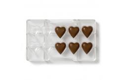 China High Quality Clear PETG Sheet For Heart Shape Chocolate Mould supplier