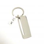 Zinc Alloy Metal Keychain Holder Available for Personalization for sale