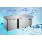 240V 2 Door Undercounter Freezer 350L Multiple Function Stable Operation for sale