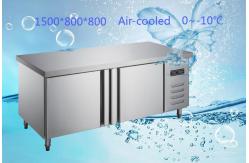 China 240V 2 Door Undercounter Freezer 350L Multiple Function Stable Operation supplier