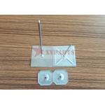 50x50mm Galvainzed Based Rock Wool Insulation Pin With Self Locking Washer for sale