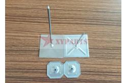 China 50x50mm Galvainzed Based Rock Wool Insulation Pin With Self Locking Washer supplier