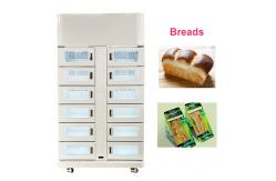 China Bread Vending Machine Custom Locker Refrigerated With Smart System And Card Reader supplier