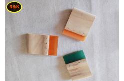 China Yellow Screen Printing Squeegee Blades Wooden Handle 75A 40cm Length supplier