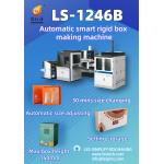High Speed Rigid Box Making Machine for On-site Installation with OEM/ODM Accepted, Cardboard, PU, Plastic Box for sale