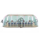 Insulated Garden Igloo Tent Outdoor PC Polycarbonate Hotel Bubble Tents for sale