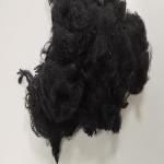 China Low Price Recycled Black PP Fiber 3D*76mm Polypropylene Staple Fiber manufacturer