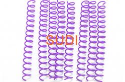 China 5/8 Inch 1.78mm Plastic Spiral Binding Coils For Coil Books supplier