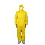 Tank Cleaning Oil Refinery Type 3/3B PP PE Disposable Coverall With Hood for sale
