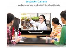 China ROHS UHD Black 8.29mp 4K Conference Camera RS232 RS485 Control Protocol supplier