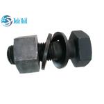 High Strength Hex Head Bolt Carbon Steel Material with Washers and Nut 8.8S For Steel Structures for sale
