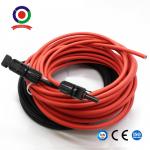 Red 1800vdc 1 Pair 10 Feet 4mm Solar Pv Cable for sale