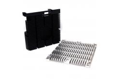 China ISO CNC Aluminum Parts CNC Milling Part Aluminum Radiator Cooler Heatsink supplier