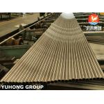 ASTM B111 HFW 70% Cu 30% Ni C71500 Copper Alloy Steel Fin Tube For Radiador for sale