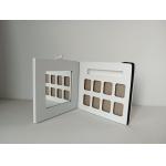 C2S Paper Matt Make Up Triangle Eyeshadow Palette 8 Colors With Mirror for sale