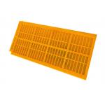 Self Cleaning Dewatering Polyurethane Screen Mesh For Broken Aggregates 1200x305 for sale