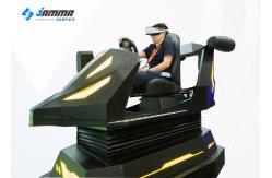 China Thrilling Game Experience VR Racing Simulator With HD Screen 3000W supplier