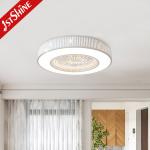 Remote Control 20 Inch Bladeless Ceiling Fan With LED Light