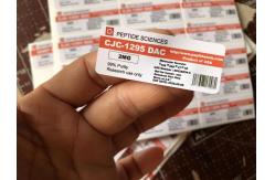 China Wolverine 2ml Glass And Plastic Bottle Labels supplier