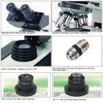 A10.1007 Dark Field Microscope Sliding Trinocular Quadruple Achromatic
