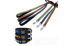 China Modern Custom Dog Collar And Leash Adjustable Kit Pet Matching supplier