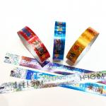 Security Tyvek Paper Wristbands With Custom Logo Printing And Sequential Numbering for sale