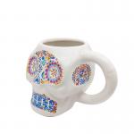 Creative Skull Mugs Halloween Ghost Festival Gifts Tiki Mugs 3D  Cocktail Mugs with Handle North American Cups for sale