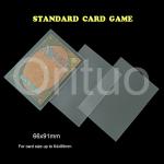 Clear 66x91 Card Sleeves Non Glare Deck Protector 66x91 Sleeves for sale