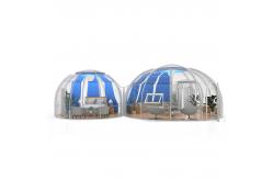 China Snow Resistant Glamping Bubble Tent Diameter 6m Transparent Bubble Tent supplier
