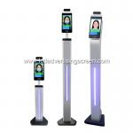 8 Inch IPS Face Recognition Infrared Thermometer for sale