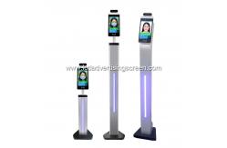 China Remote Control 800×1280 Face Recognition Infrared Thermometer supplier