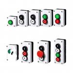 With arrow symbol start stop self sealing waterproof button switch emergency stop industrial handhold control box for sale