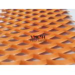 PVDF Aluminum Facade Mesh Build Metal Expanded Plate Exterior Cladding for sale