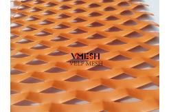 China PVDF Aluminum Facade Mesh Build Metal Expanded Plate Exterior Cladding supplier