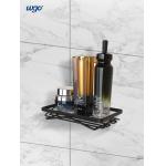 WGO 173mm Wall Hanging Soap Case Black Stainless Steel SS201 for sale