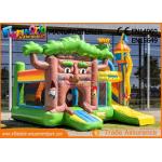 Multiplay Fairytale Inflatable Bouncer Slide For Kids / Blow Up Bouncy Castle for sale