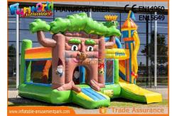 China Multiplay Fairytale Inflatable Bouncer Slide For Kids / Blow Up Bouncy Castle supplier