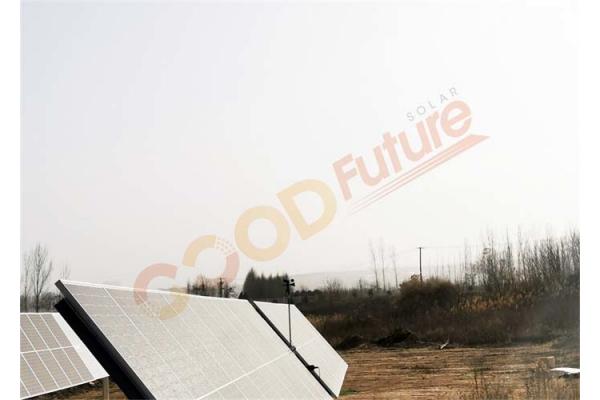 Slew Drive 150W Single Axis Solar Tracker 50m/S Wind Load