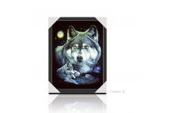 China Wild 3d Animals Images Offset Printing Free Sample / Custom Lenticular Printing supplier